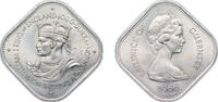 Guernsey 10 Shillings Guernsey British dependency 1966 10 Shillings - Elizabeth II (William I) Copper-nickel (300000) 11.31g BU KM 19 -