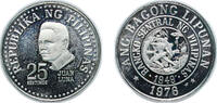 Philippines 25 Sentimos Philippines Republic 1976 FM 25 Sentimos Copper-nickel (9901) 4.03g PF KM 208 Schön 47 -