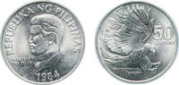 Philippines 50 Sentimos Philippines Republic 1984 50 Sentimo (Large type) Copper-nickel (121408000) 6g UNC KM 242 Schön 83 -