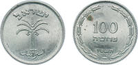 Israel 100 Prutas Israel State 5715 (1955) 100 Pruta Copper-nickel (5867674) 11.24g UNC KM 14 -
