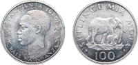 Tanzania 100 Shilingi Tanzania Republic 1986 100 Shilingi (Conservation) Copper-nickel 19.38g UNC KM 18 Schön 21 -