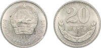 Mongolia 20 Möngö Mongolia People's Republic 1980 20 Möngö Copper-nickel 6.36g UNC KM 32 Schön 32 -
