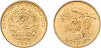 Mozambique 20 Meticais Mozambique Republic 1994 20 Meticais Brass clad steel 7.08g UNC KM 118 -