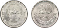 Mongolia 20 Möngö Mongolia People's Republic 1981 20 Möngö Cuproníquel 5.9g UNC KM 32 Schön 32 -