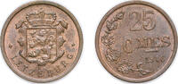 Luxembourg 25 Centimes Luxembourg 1946 25 Centimes - Charlotte (Bronze) Bronce (1000000) 2.52g UNC L 298 Weiller 287 KM 45 Schön 30 -