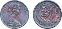 Australia 2 Cents Australia Commonwealth 1977 2 Cents - Elizabeth II (2nd Portrait) Bronze (97% Copper, 2.5% Zinc, 0.5% Tin) 5.13g UNC KM 63 Schön -