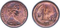 Australia 1 Cent Australia Commonwealth 1977 1 Cent - Elizabeth II (2nd Portrait) Bronze (97% Copper, 2.5% Zinc, 0.5% Tin) 2.58g UNC KM 62 Schön -