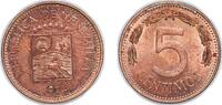 Venezuela 5 Centimos 1974 Venezuela Fourth Republic 1974 5 Céntimos 'Puy... 4,40 EUR  plus 12,00 EUR verzending