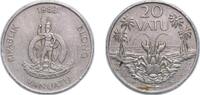 Vanuatu (1980-date) 20 Vatu Vanuatu (1980-date) 1983 20 Vatu Copper-nickel Royal Mint (Tower Hill) 10g XF KM 7 Schön 20 -