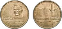 Uruguay 5 Nuevos Pesos Uruguay Oriental Republic of Uruguay 1975 So 5 Nuevos Pesos (José Artigas) Aluminium bronze (10000000) 15.14g UNC KM 65 SA 101 C -