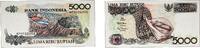 Indonesia 5000 Rupiah Indonesia Republic 1992 5000 Rupiah Paper UNC P 130 -
