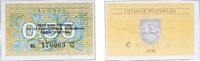 Lithuania 0.50 Talonas Lithuania Republic 1991 0.50 Talonas (Coupon) Paper UNC P 31 -