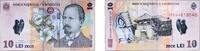 Romania 10 Lei 2005 Romania Republic 2005 10 Lei Polymer XF P 119 XF 4,40 EUR  plus 12,00 EUR verzending
