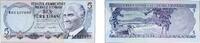 Turkey 5 Lira Turkey Republic 1976 5 Lira Paper (215672000) UNC P 185 -