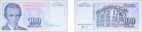 Yugoslavia 100 Dinars Yugoslavia Federal People's Republic 1994 100 Dinara Paper UNC P 139 -