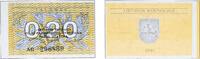 Lithuania 0.20 Talonas Lithuania Republic 1991 0.20 Talonas (Coupon) Paper UNC P 30 -