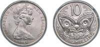 New Zealand 10 Cents 1969 New Zealand 1969 10 Cents / 1 Shilling - Eliza... 4,40 EUR  plus 12,00 EUR verzending