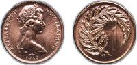 New Zealand 1 Cent New Zealand 1969 1 Cent - Elizabeth II (2nd portrait) Bronze (50000) 2.1g UNC KM 31 -