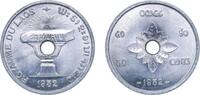 Laos 50 Cents Laos People’s Democratic Republic 1952 50 Cents - Sisavang Vong Aluminium (1400000) 3.8g UNC KM 6 Schön 3 -