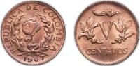 Colombia 5 Centavos 1967 Casa de Moneda de Colombia Colombia Republic 19... 3,30 EUR  plus 12,00 EUR verzending