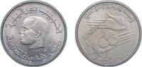 Tunisia ½ Dinar Tunisia Republic 1976 ½ Dinar (Habib Bourguiba) Copper-nickel VDM Metals / Vereinigte Deutsche Metallwerke Mint 8g UNC KM 303 Sc -