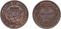Luxembourg 2½ Centimes Luxembourg 1908 2½ Centimes - Willem III / Adolphe / Guillaume IV Bronze Royal Mint of Belgium (400000) 2.52g AU L 266, 269, 271 -