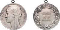 France France Republic ND Medal - Physical education Silver plated bronze 62.8g AU -