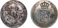 Spain Spain Kingdom 1834 Isabell II Proclamation Medal Silver Granada Mint 5.96g AU (Ha. 13) (O'Connor pág. 228) -