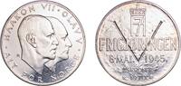 Norway Norway Kingdom 1970 25 Kroner - Olav V (Liberation) Silver (.875) Royal Norwegian Mint (1203700) 29.13g UNC KM 414 Schön 65 25 Kroner 1970 Roy