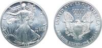 United States 1 Dollar United States Federal republic 1989 1 Dollar American Silver Eagle (Bullion Coin) Silver (.999) (5203327) 31.103g BU KM 273 Sc -