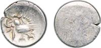 Cambodia 2 Pe Cambodia Kingdom 1847 - 1860 2 Pe / ½ Fuang - Norodom I Silver 1.52g XF -