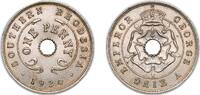 Zimbabwe 1 Penny Zimbabwe Southern Rhodesia British colony 1934 1 Penny - George V Copper-nickel Royal Mint (Tower Hill) (360000) 6.43g UNC KM 7 -