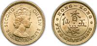 China 5 Cents China Hong Kong British colony 1978 5 Cents - Elizabeth II (1st portrait; reeded edge) Nickel brass (79% Copper, 20% Zinc, 1% Ni -