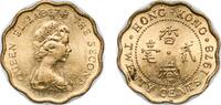 China 20 Cents China Hong Kong British colony 1978 20 Cents - Elizabeth II (2nd portrait) Nickel brass (79% Copper, 20% Zinc, 1% Nickel) Royal -