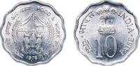 India 10 Paise India Republic 1976 ♦ 10 Paise (FAO) Aluminium Mumbai / Bombay Mint (36040000) 2.34g UNC KM 30 -