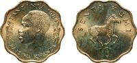 Tanzania 10 Senti Tanzania Republic 1984 10 Senti Nickel brass 4.97g BU KM 11 Schön 2 -