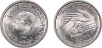 Tunisia ½ Dinar Tunisia Republic 1983 ½ Dinar (Habib Bourguiba) Copper-nickel 8.06g BU KM 303 Schön 242 -