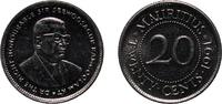 Mauritius 20 Cents Mauritius 1991 20 Cents Nickel plated steel 2.94g BU KM 53 Schön 53 -
