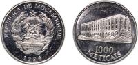 Mozambique 1000 Meticais Mozambique Republic 1994 1000 Meticais Nickel plated steel 12.04g BU KM 122 -