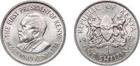 Kenya 1 Shilling Kenya 1978 1 Shilling (With legend) Copper-nickel (75% Copper, 25% Nickel) (20000000) 7.71g BU KM 14 Schön 14 -