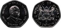 Kenya 5 Shillings Kenya 1994 5 Shillings (Plated steel) Nickel plated steel 13.38g BU KM 23a Schön 21a -