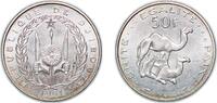 Djibouti 100 Francs Djibouti Djibouti (1977-date) Republic 1991 100 Francs Copper-nickel (75% Copper, 25% Nickel) (1200000) 12g BU KM 26 Schön 23 -