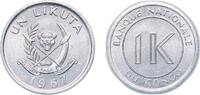 Republic of the Congo (Léopoldville) (1960-1971) 1 Likuta Republic of the Congo (Léopoldville) (1960-1971) 1967 1 Likuta Aluminium (196800000) 1.24g BU KM 8 Schön 41 -