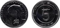 Algeria 5 Dinars Algeria People's Democratic Republic AH1419 5 Dinars Stainless steel 6.19g BU KM 123 Schön 39 -