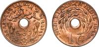Indonesia 1 Cent Indonesia Netherlands East Indies 1945 1 Cent Bronze 4.1g UNC KM 317 Schön 14 -