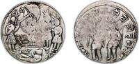 India India ND Temple Token - Ramatanka Silver 11.1g VF -