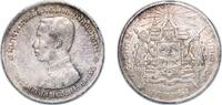 Thailand 1 Baht Thailand Kingdom 1876 - 1900 1 Baht - Rama V (without date) Silver 15.07g XF Y 34 -