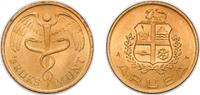 Aruba Aruba Dutch colony ND Token - sRijks munt Brass royal dutch mint 5g UNC Postma 4403 Postma 4404 -