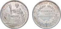 French Indochina 1 Piastre French Indochina French colony 1907 A 1 Piastre Silver (.900) (Copper .100) Paris Mint (14062000) 26.88g XF KM 5a.1 KM 5a.2 KM 5 -