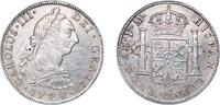 Mexico Mexico Spanish colony 1774 FM 8 Reales - Charles III Silver (.903) Mexico City Mint 26.97g XF Cleaned KM 106 8 Reales 1774 FM Mexico City Mint
